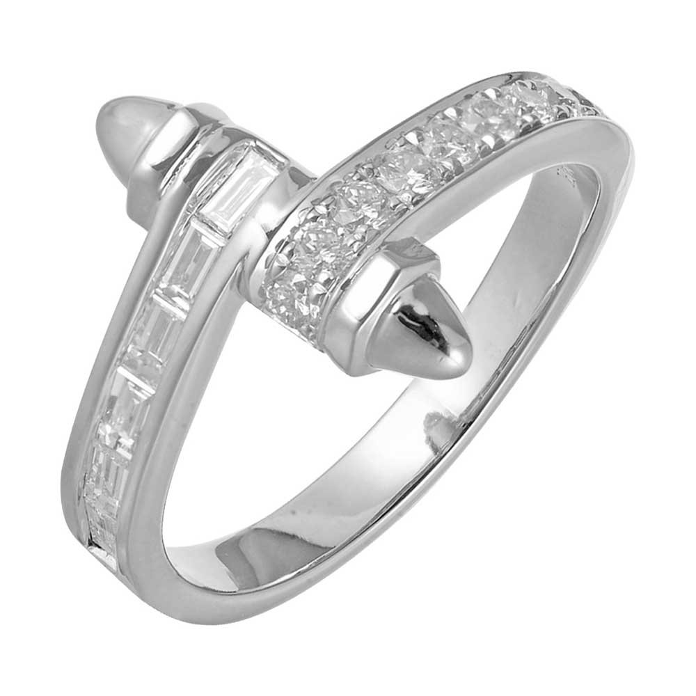 14Kt White Gold Diamond 1/2Ctw Ring