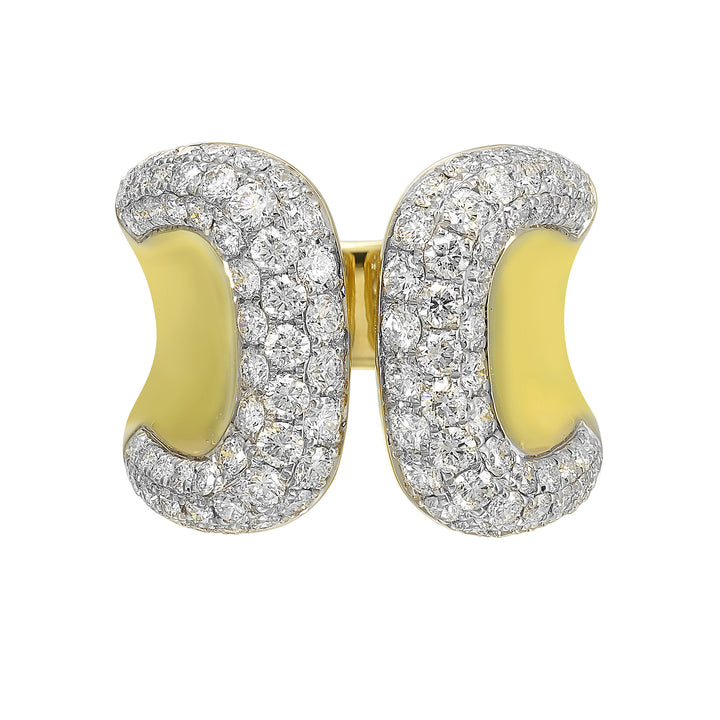 14Kt Yellow Gold Diamond 2Ctw Ring