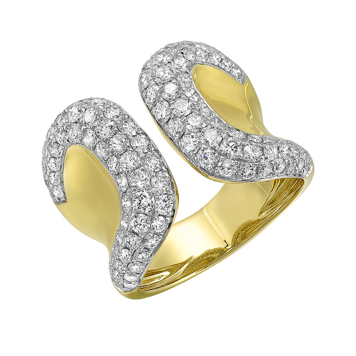 14Kt Yellow Gold Diamond 2Ctw Ring