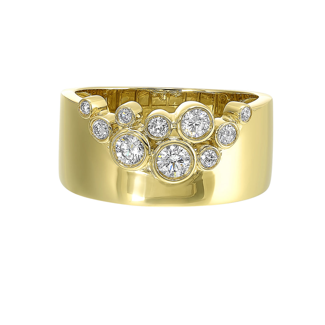 14Kt Yellow Gold Diamond 3/8Ctw Ring