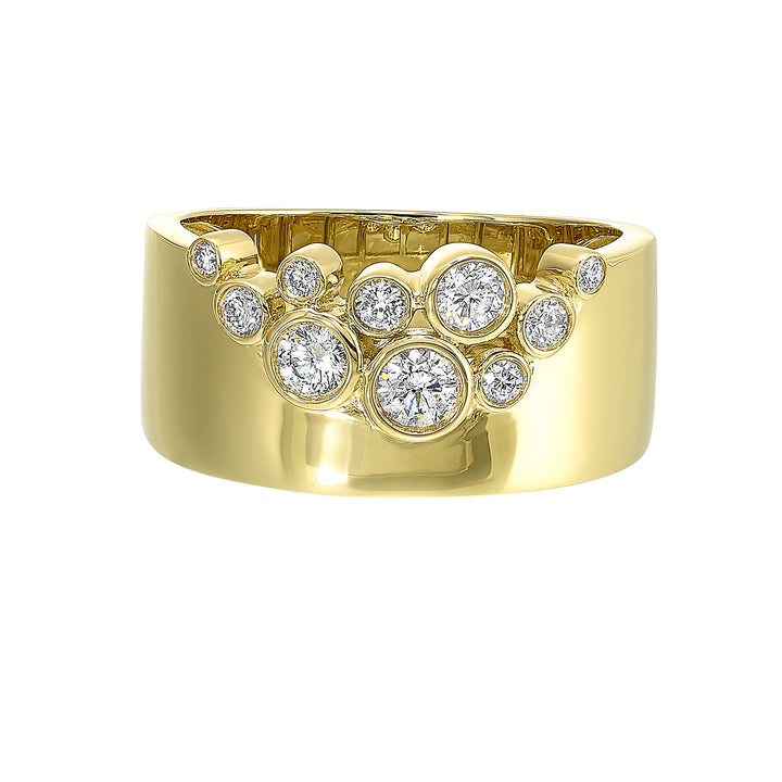 14Kt Yellow Gold Diamond 3/8Ctw Ring