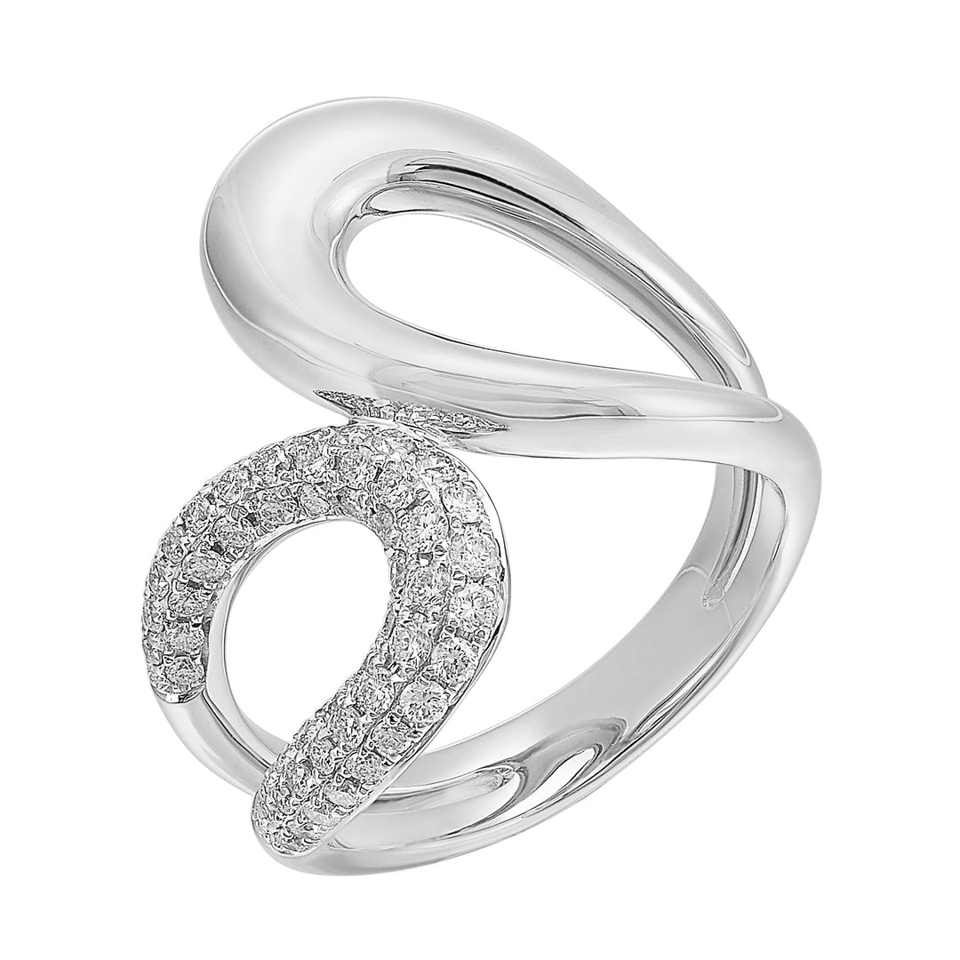 14Kt White Gold Diamond 1/2Ctw Ring