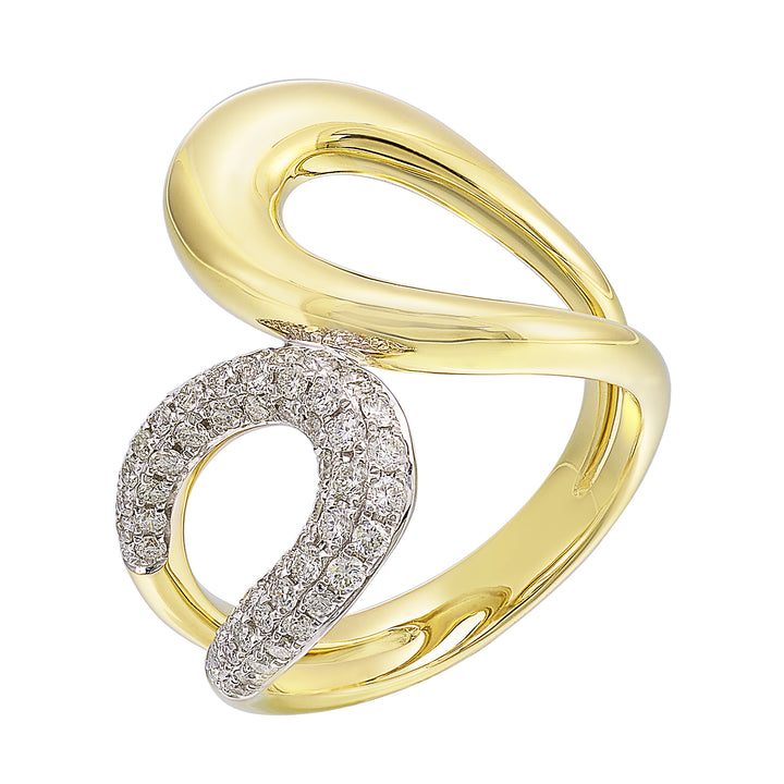 14Kt Yellow Gold Diamond 1/2Ctw Ring