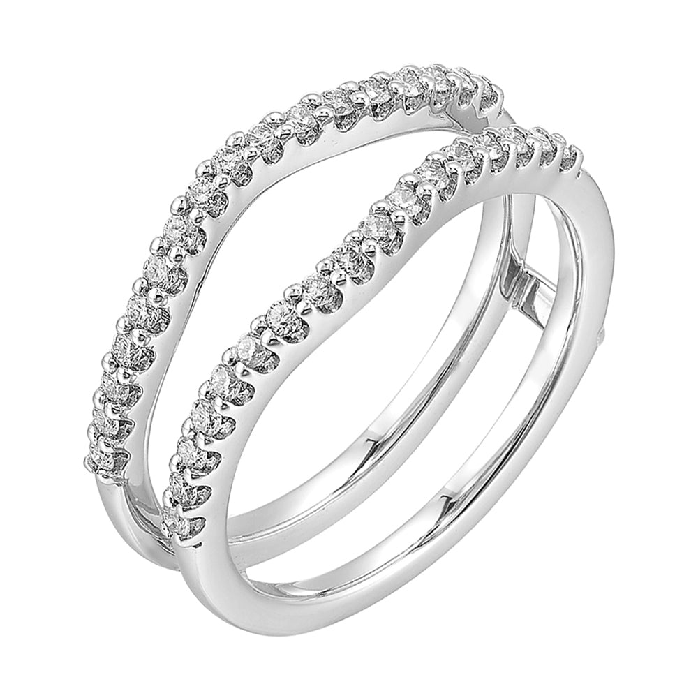 14Kt White Gold Diamond 1/3Ctw Ring