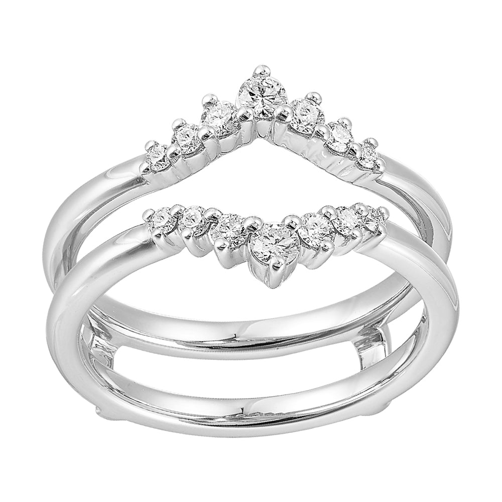 14Kt White Gold Diamond 1/3Ctw Ring