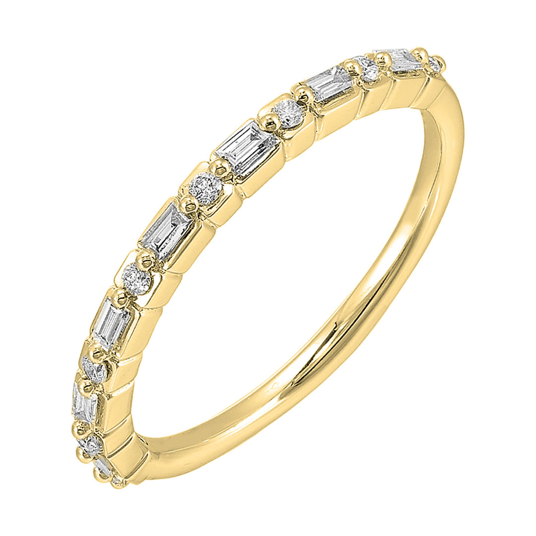 14Kt Yellow Gold Diamond 1/5Ctw Ring