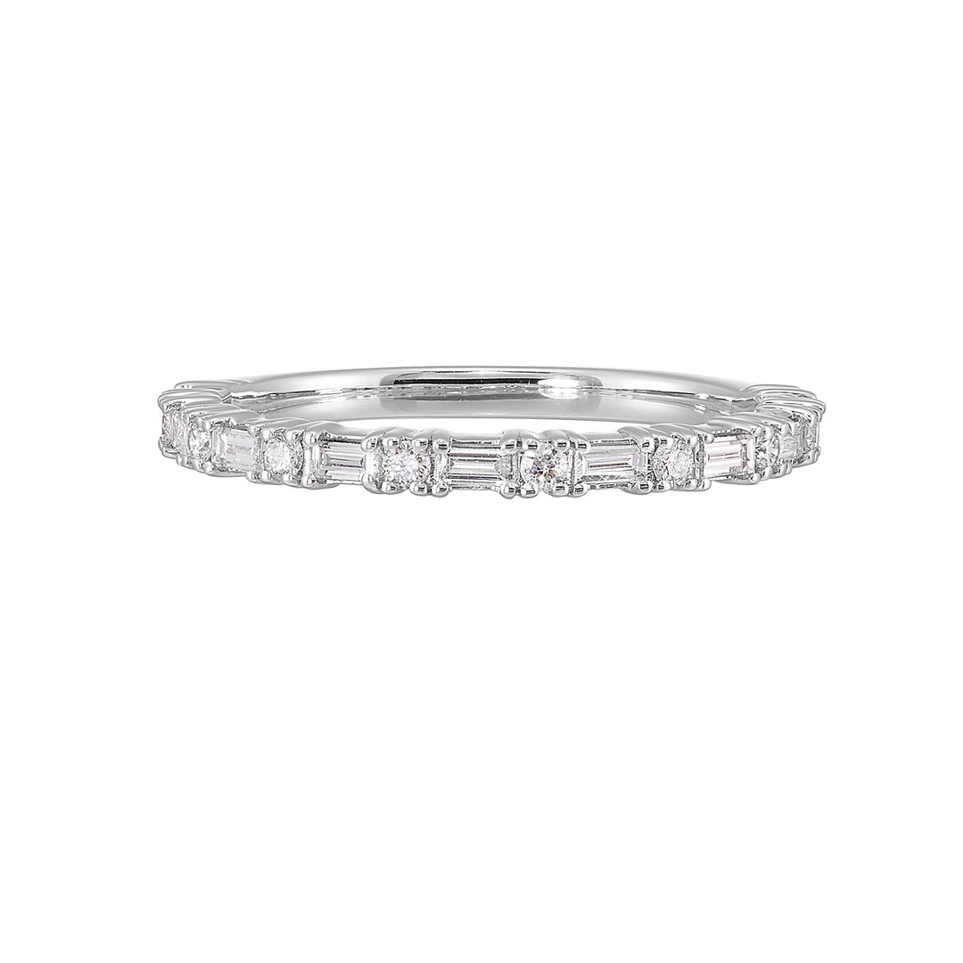14Kt White Gold Diamond 3/8Ctw Ring