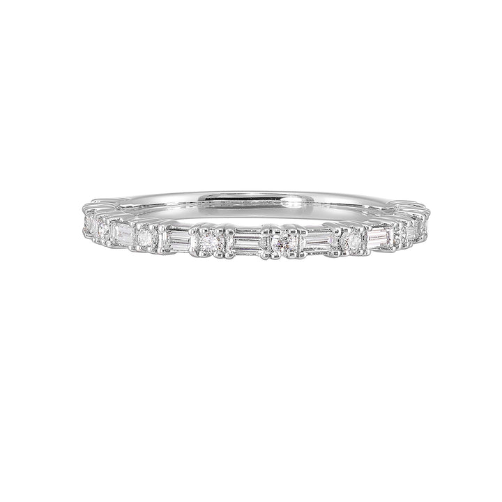 14Kt White Gold Diamond 3/8Ctw Ring