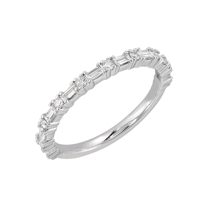 14Kt White Gold Diamond 3/8Ctw Ring