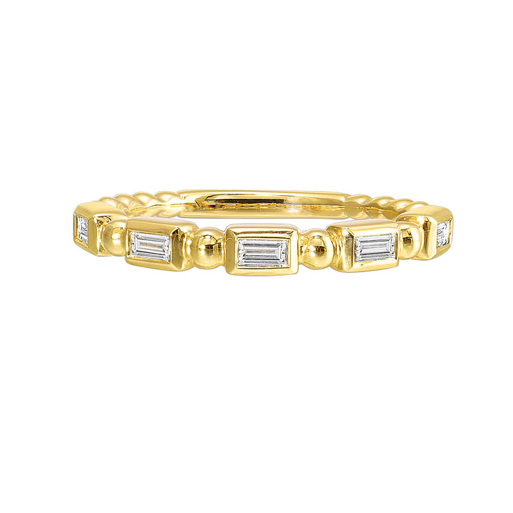 14Kt Yellow Gold Diamond 1/5Ctw Ring