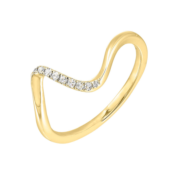 10Kt Yellow Gold Diamond 1/20Ctw Ring