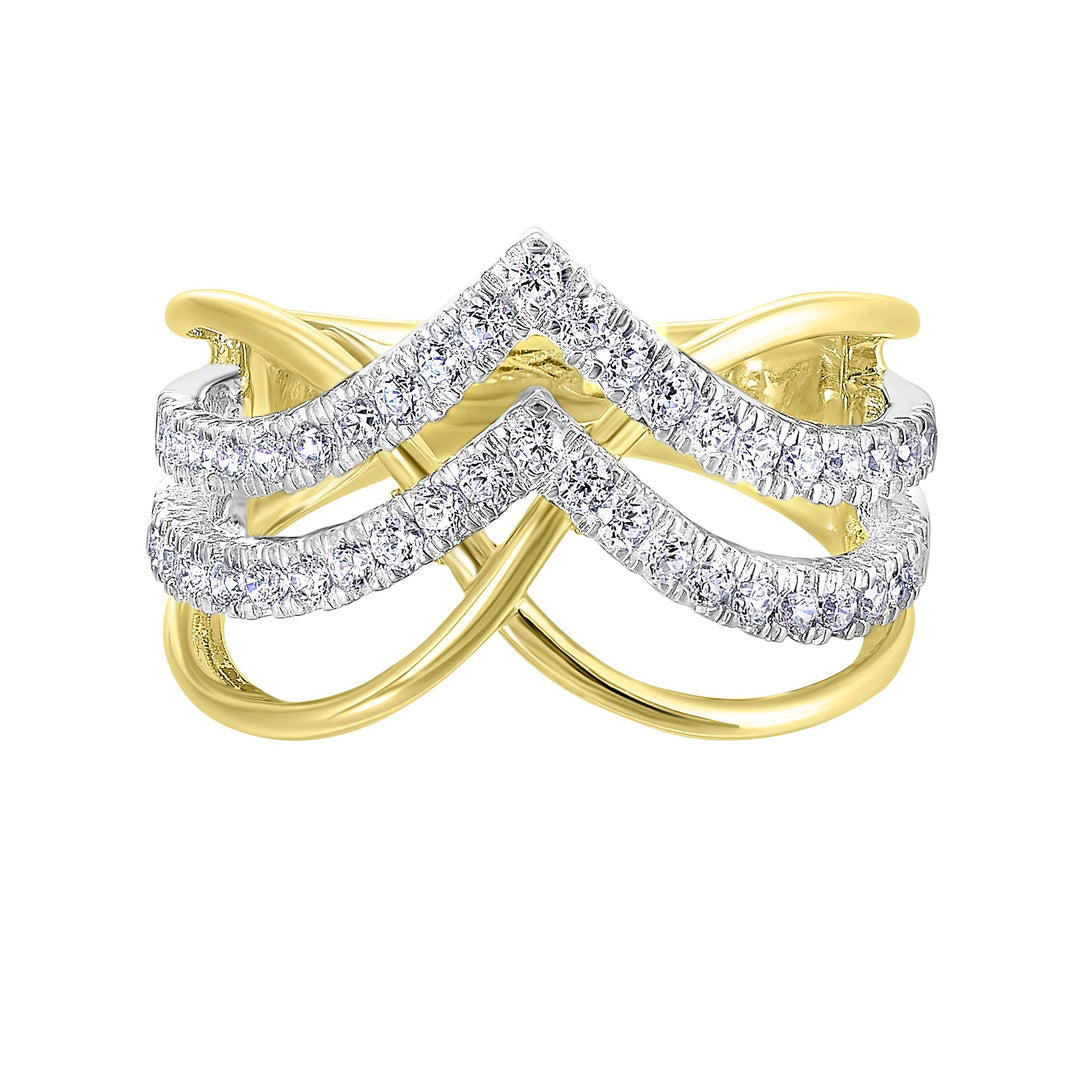 10Kt Yellow Gold Diamond 1/2Ctw Ring