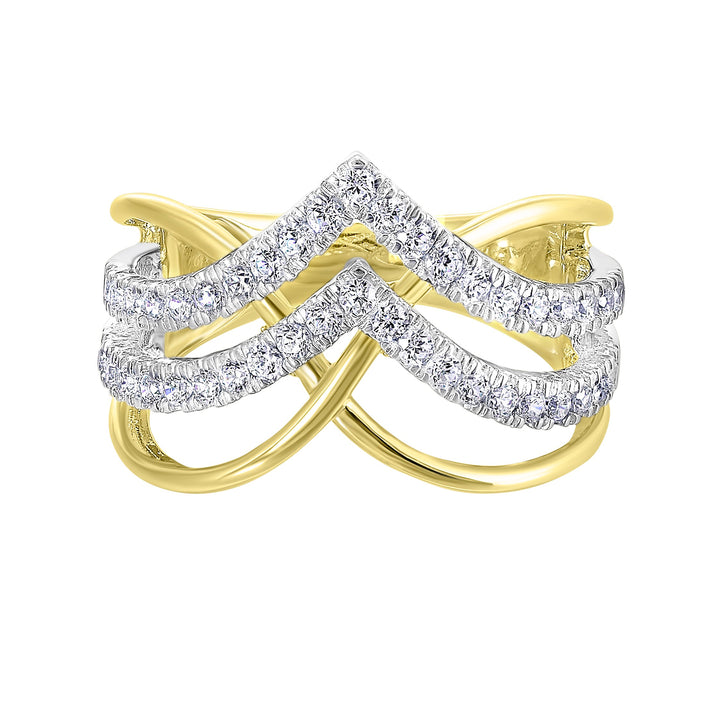10Kt Yellow Gold Diamond 1/2Ctw Ring