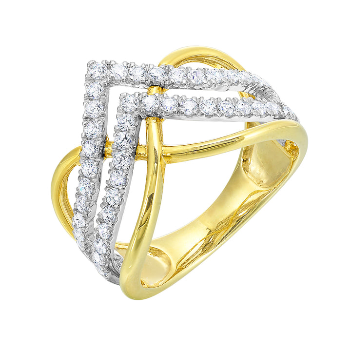 10Kt Yellow Gold Diamond 1/2Ctw Ring
