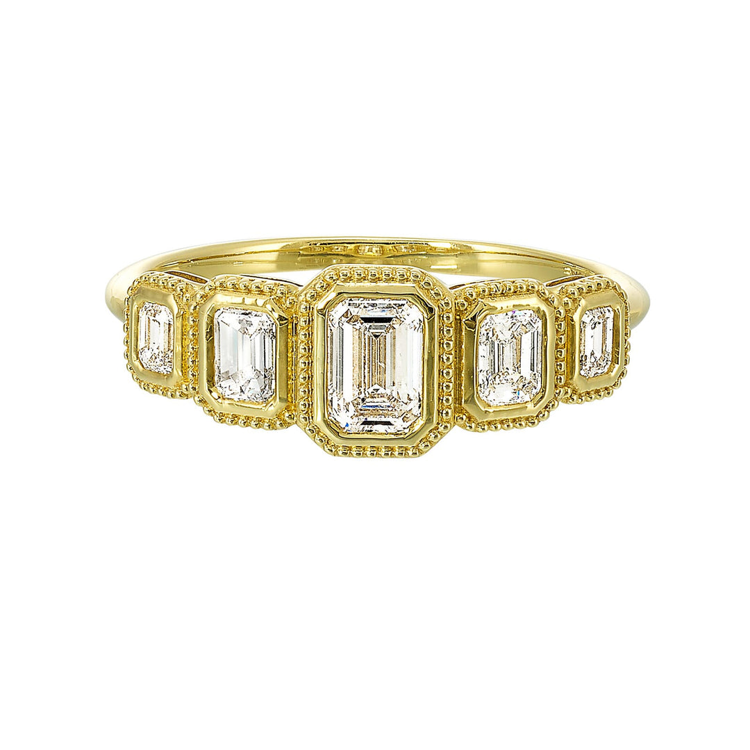 14Kt Yellow Gold Diamond 1Ctw Ring