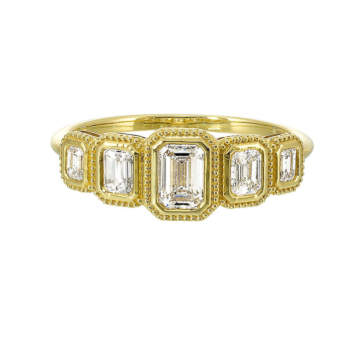 14Kt Yellow Gold Diamond 1Ctw Ring