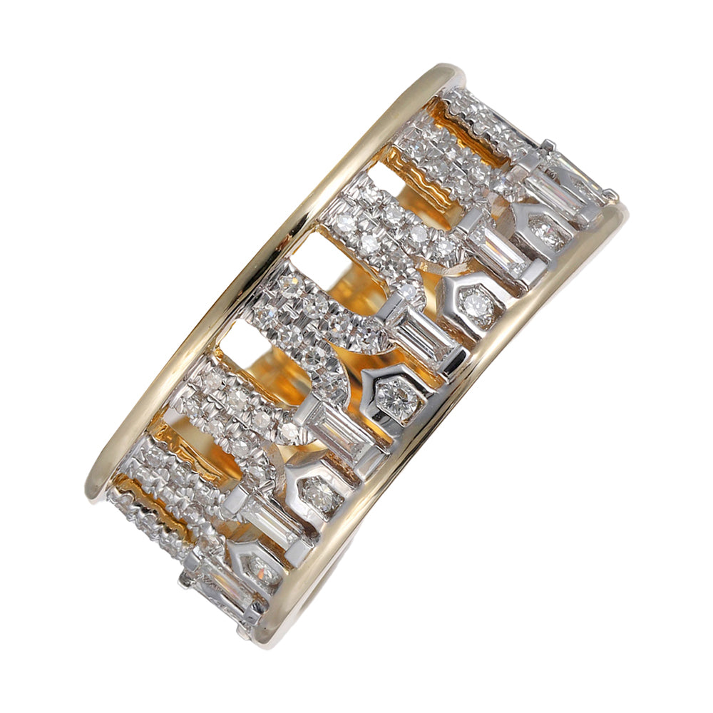 14Kt Yellow Gold Diamond 1/2Ctw Ring