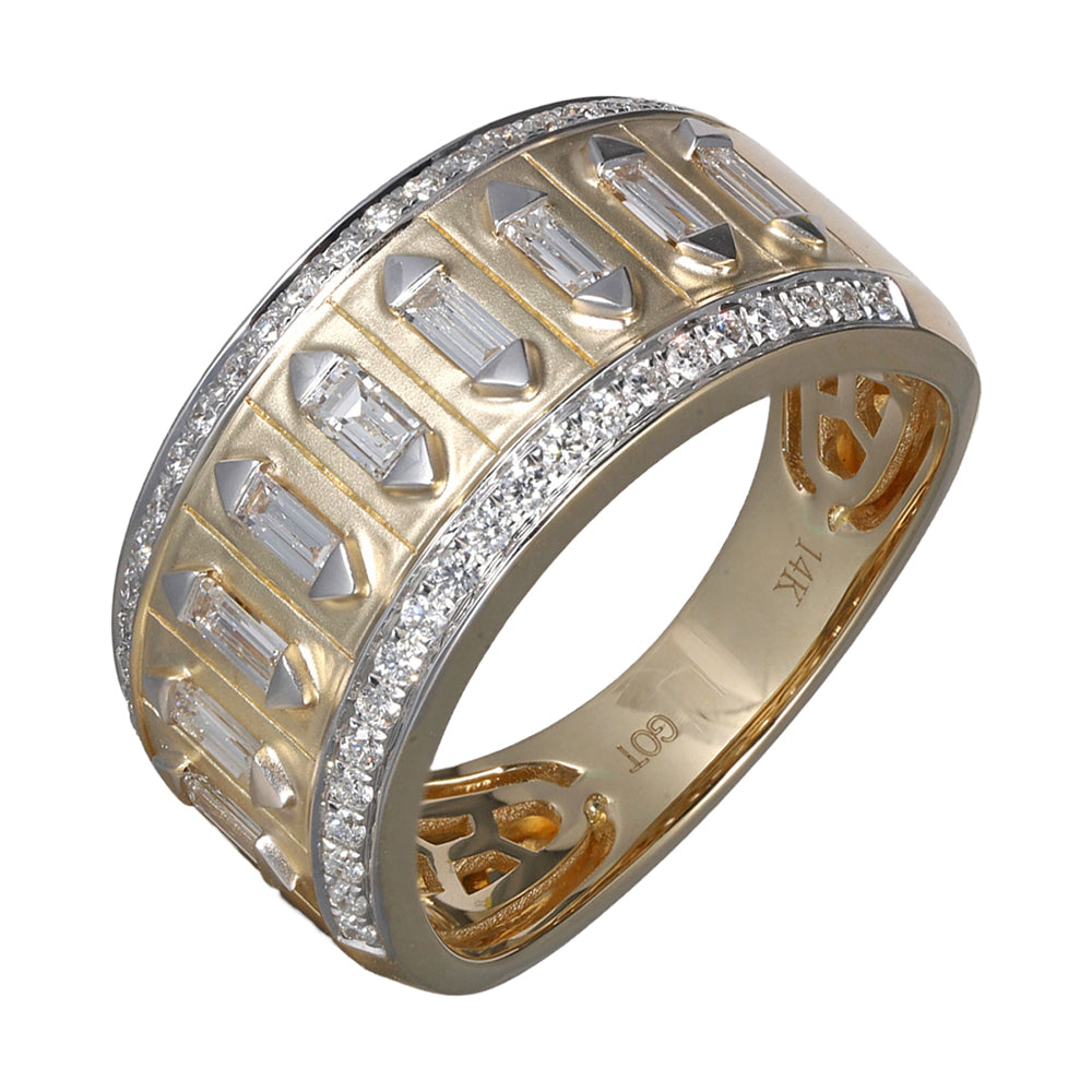 14Kt Yellow Gold Diamond 1/2Ctw Ring