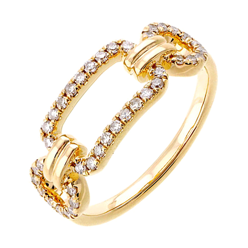 14Kt Yellow Gold Diamond 1/4Ctw Ring