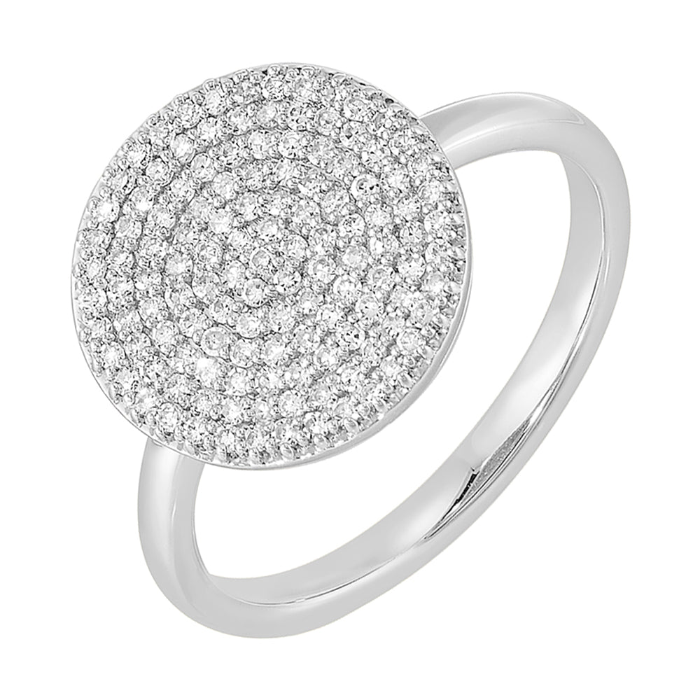 14Kt White Gold Diamond 1/3Ctw Ring