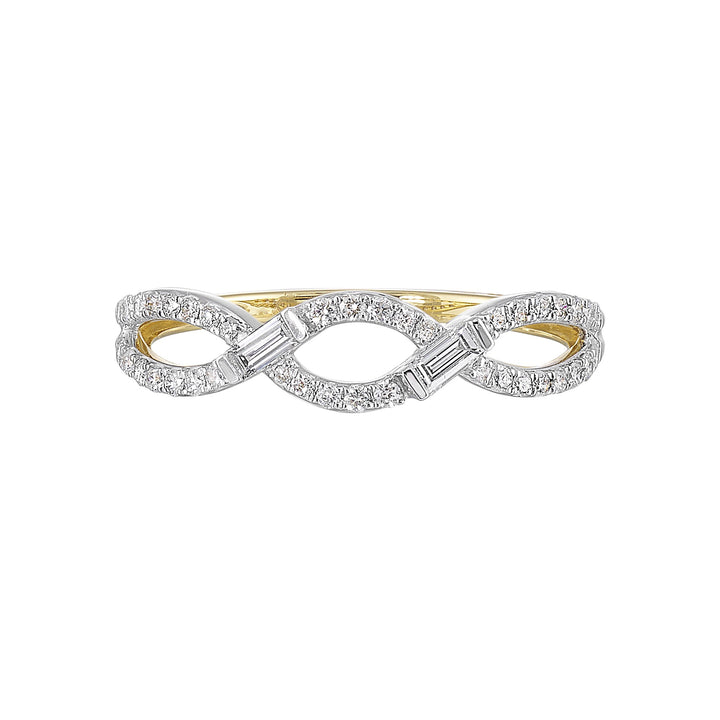 10Kt Yellow Gold Diamond 1/3Ctw Ring