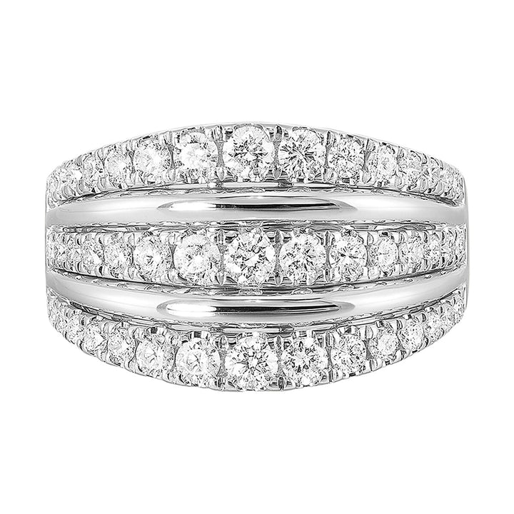 14Kt White Gold Diamond 1Ctw Ring