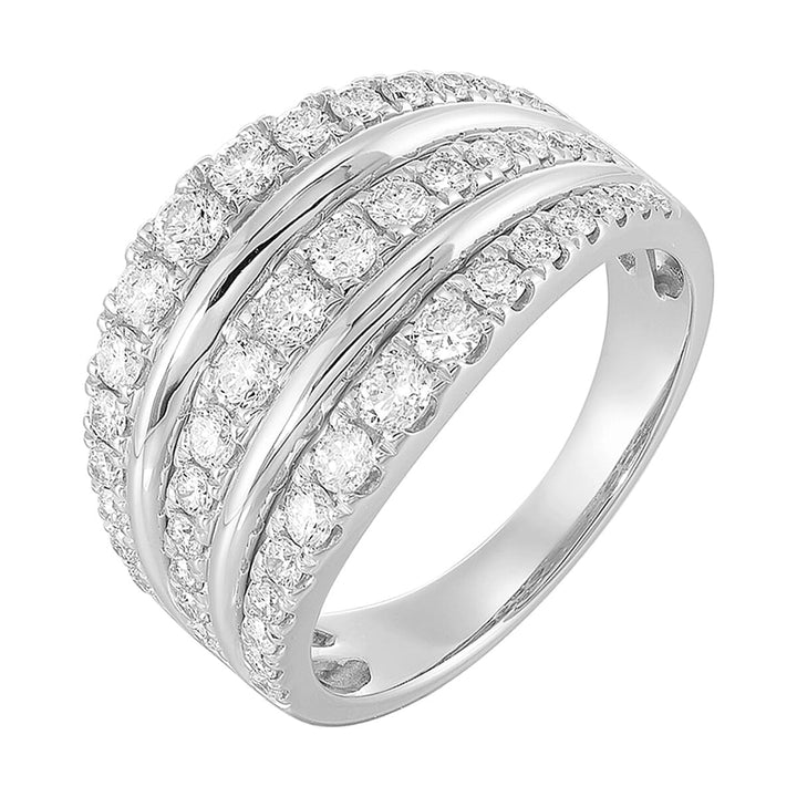 14Kt White Gold Diamond 1Ctw Ring