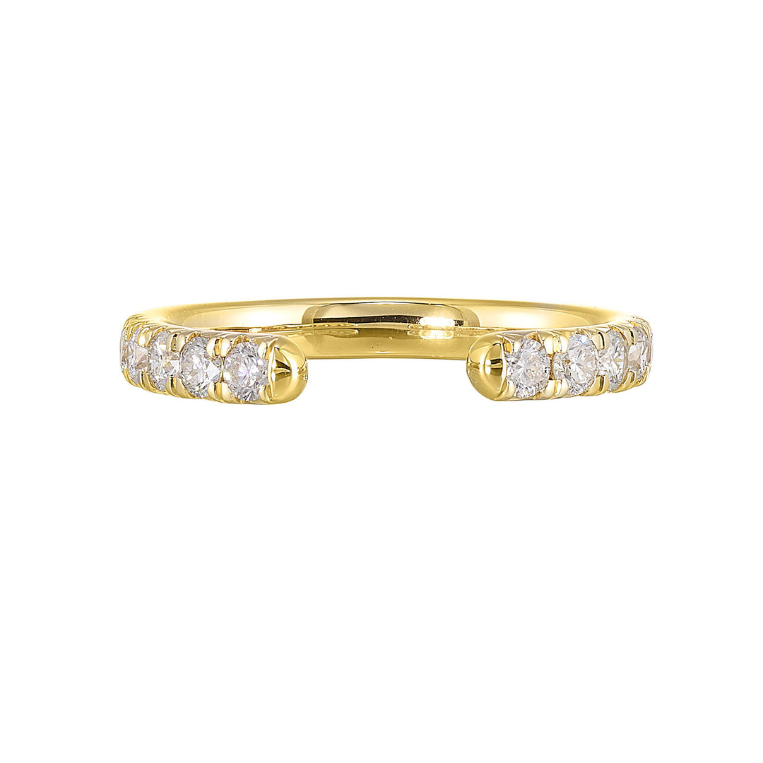 14Kt Yellow Gold Diamond 1/2Ctw Ring