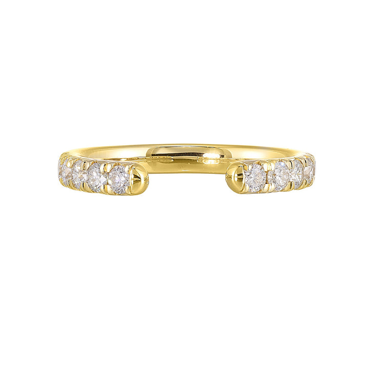 14Kt Yellow Gold Diamond 1/2Ctw Ring