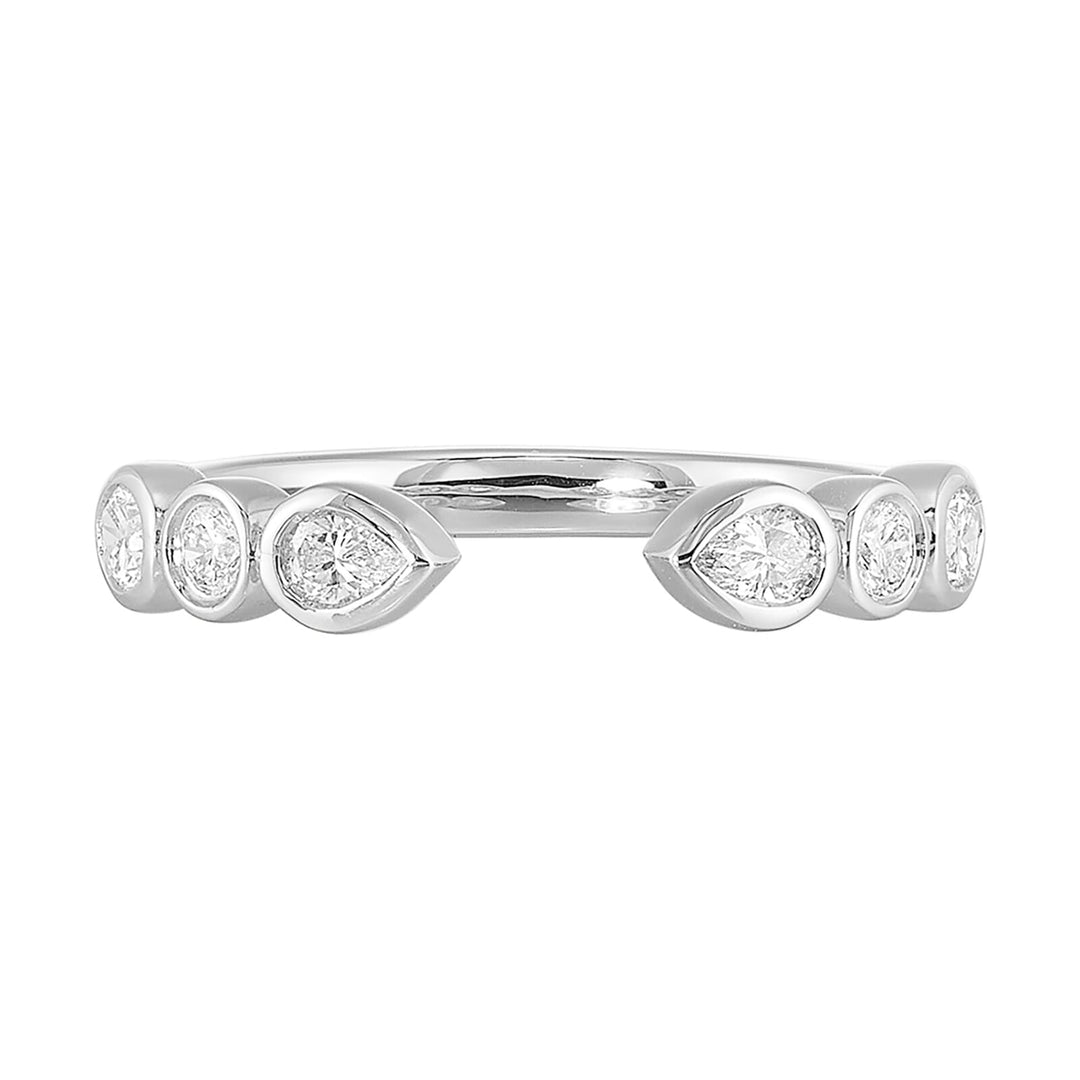 14Kt White Gold Diamond 3/8Ctw Ring