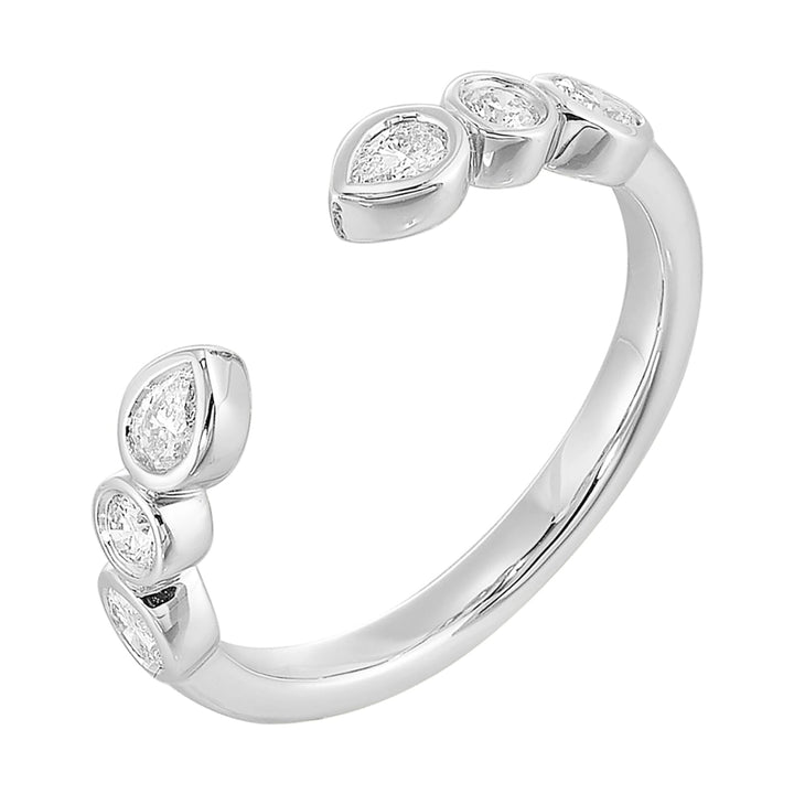 14Kt White Gold Diamond 3/8Ctw Ring