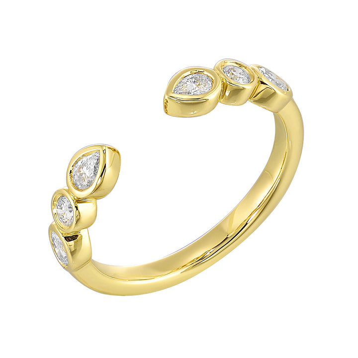 14Kt Yellow Gold Diamond 3/8Ctw Ring