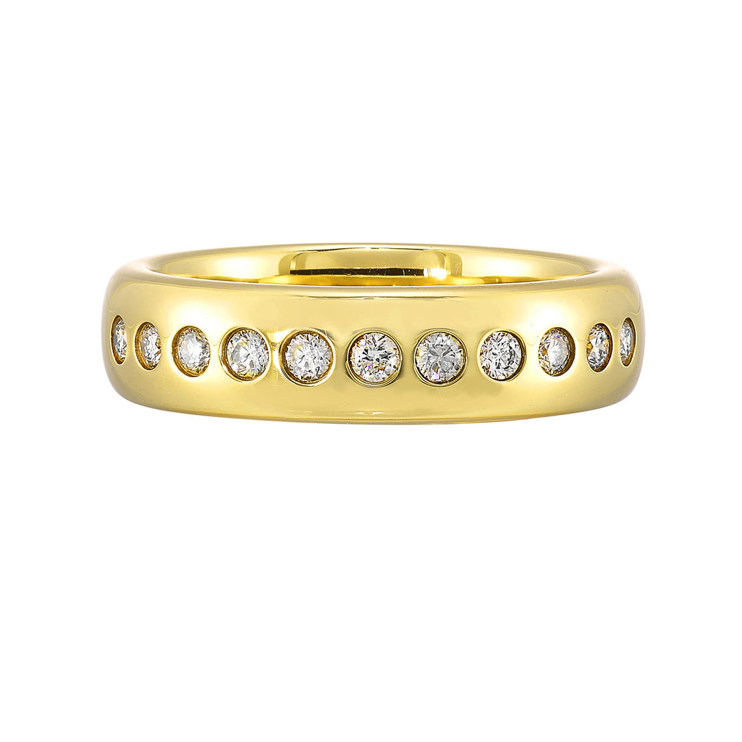 14Kt Yellow Gold Diamond 1/4Ctw Ring