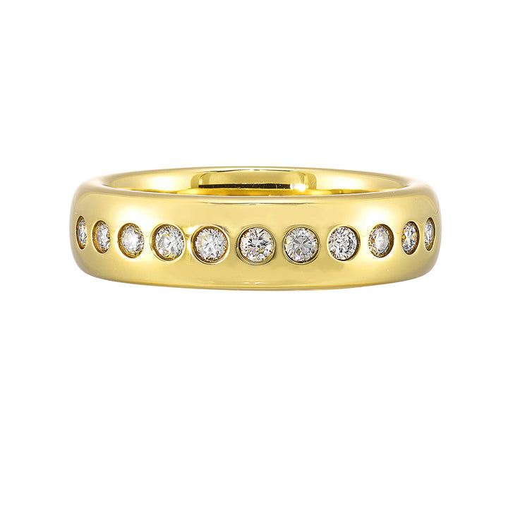 14Kt Yellow Gold Diamond 1/4Ctw Ring