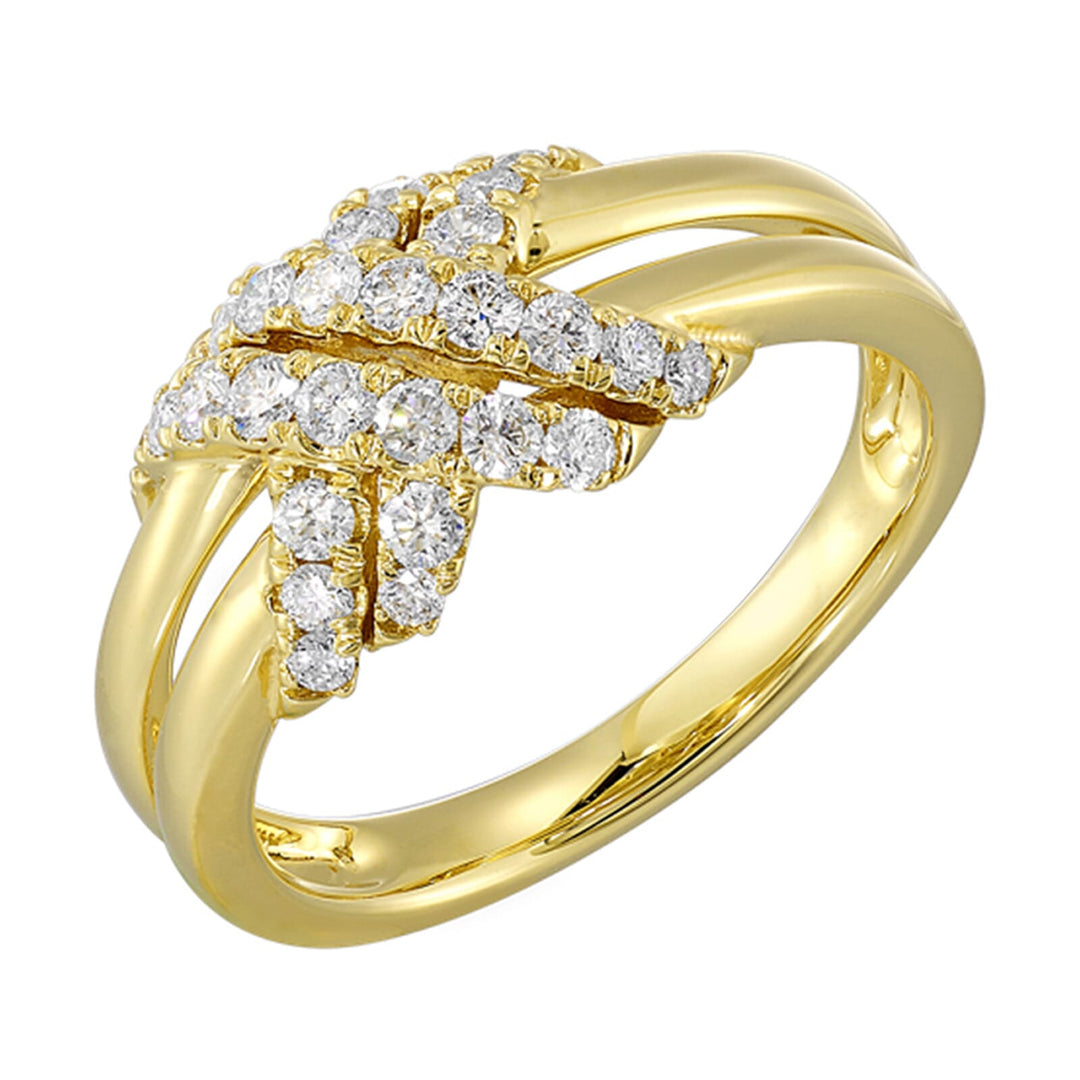 14Kt Yellow Gold Diamond 1/2Ctw Ring