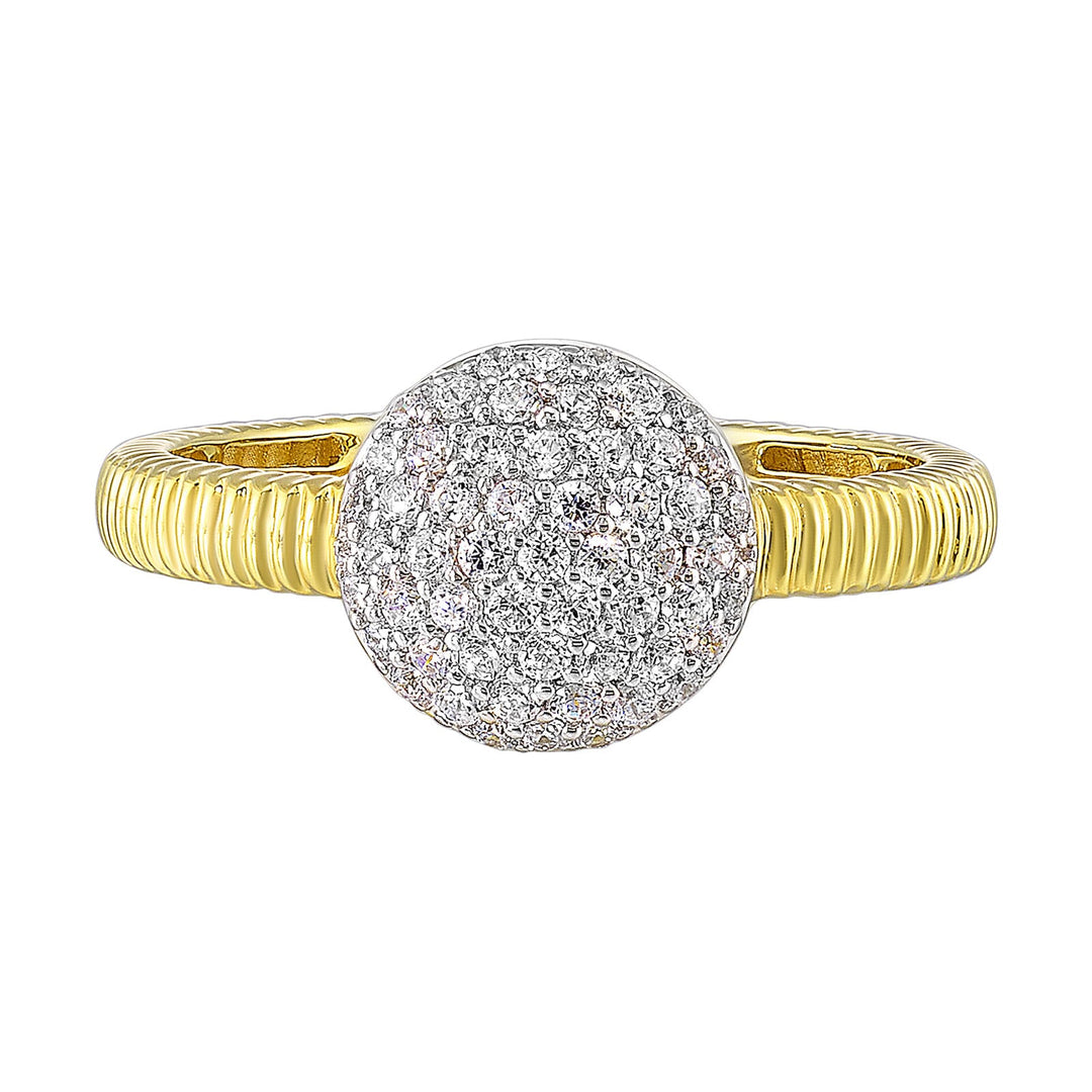 10Kt Yellow Gold Diamond 1/3Ctw Ring
