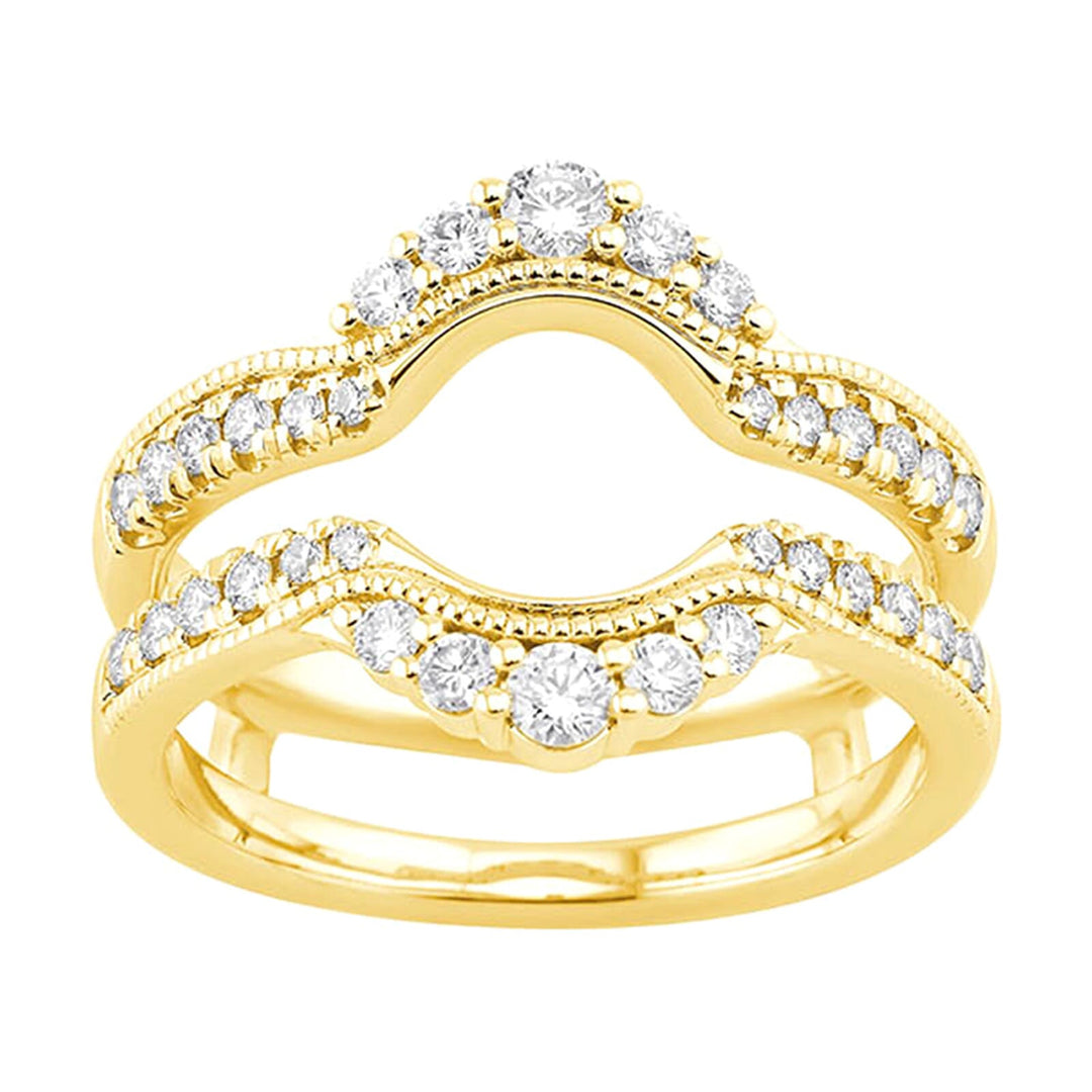 14Kt Yellow Gold Diamond 1/2Ctw Ring