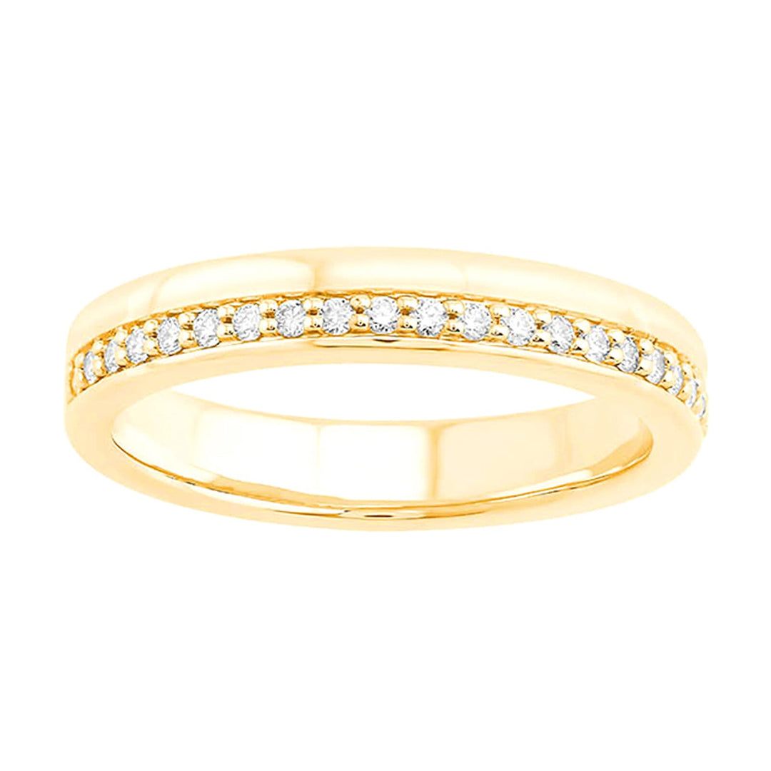 14Kt Yellow Gold Diamond 1/7Ctw Ring