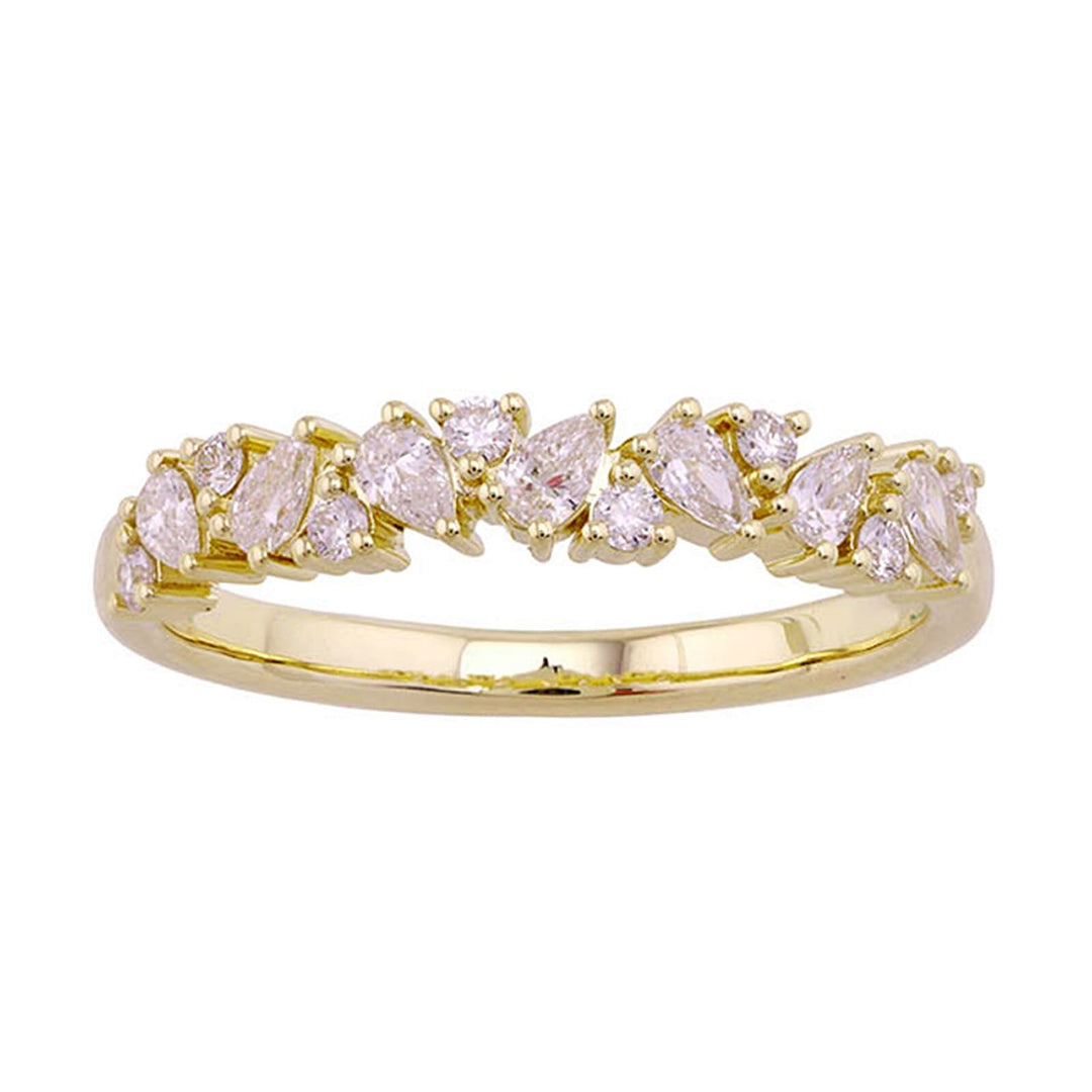 14Kt Yellow Gold Diamond 3/8Ctw Ring