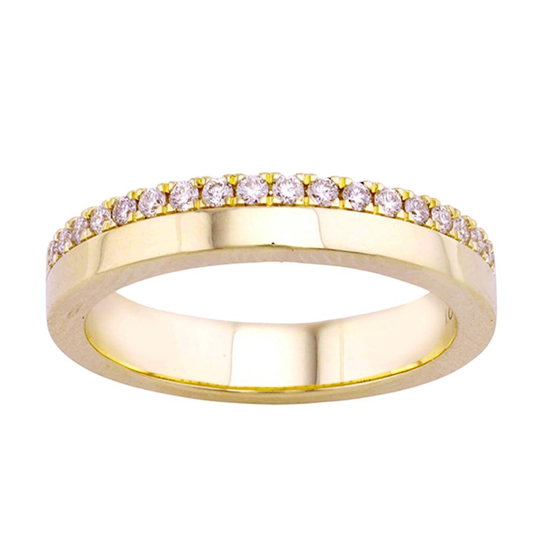 14Kt Yellow Gold Diamond 1/5Ctw Ring