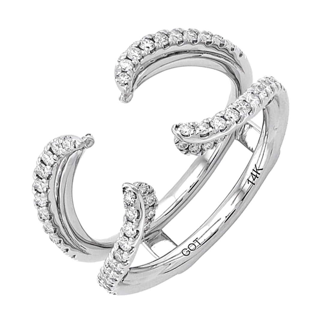 14Kt White Gold Diamond 1/2Ctw Ring