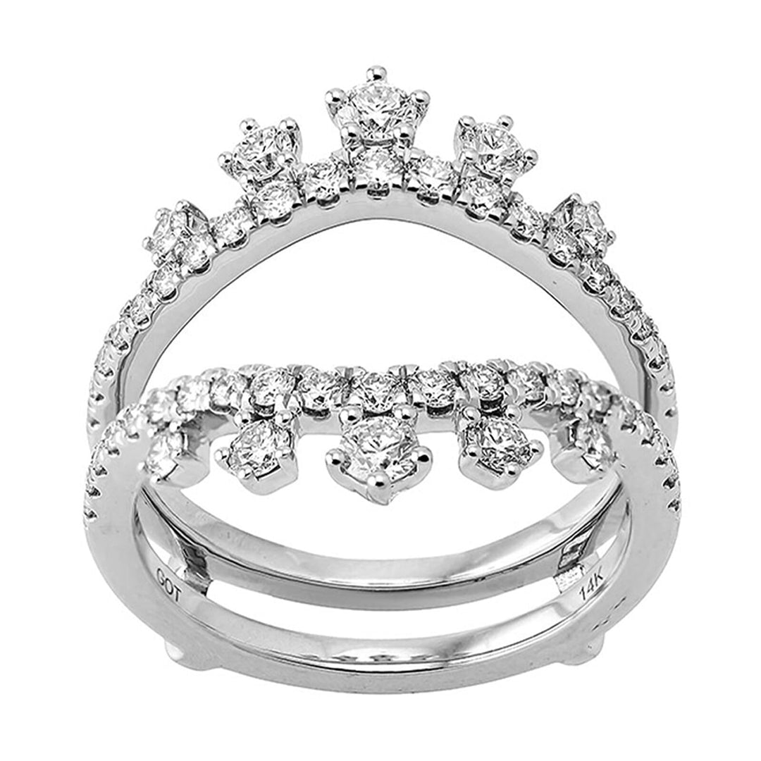 14Kt White Gold Diamond 1Ctw Ring