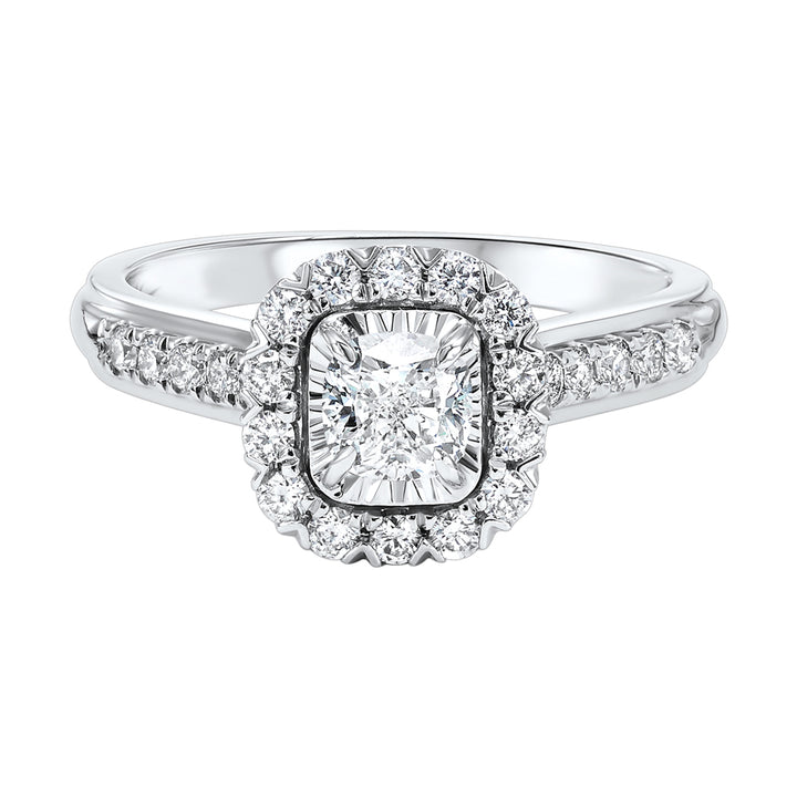 14Kt White Gold Diamond 1/2Ctw Ring