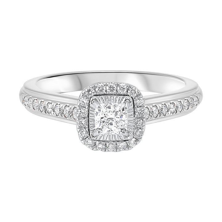 14Kt White Gold Diamond 1/2Ctw Ring