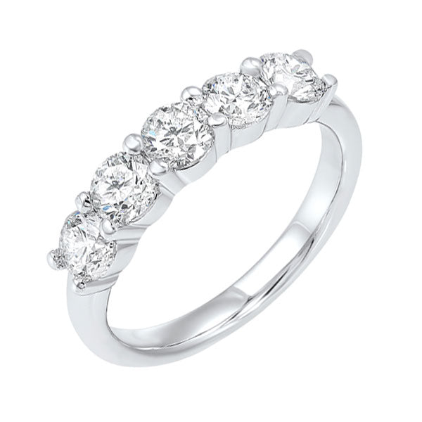 14Kt White Gold Diamond 1 1/2Ctw Ring