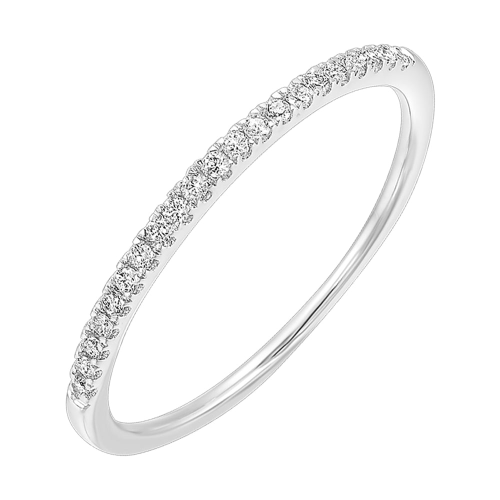 14Kt White Gold Diamond 1/10Ctw Ring