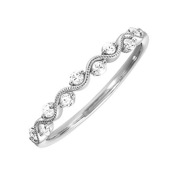 10Kt White Gold Diamond 1/6Ctw Ring