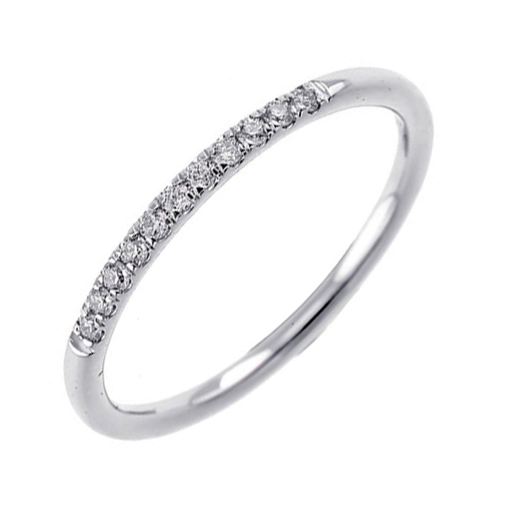 14Kt White Gold Diamond 1/10Ctw Ring