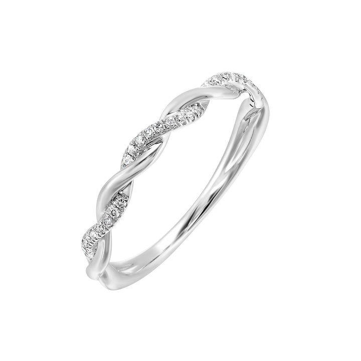 10Kt White Gold Diamond 1/12Ctw Ring