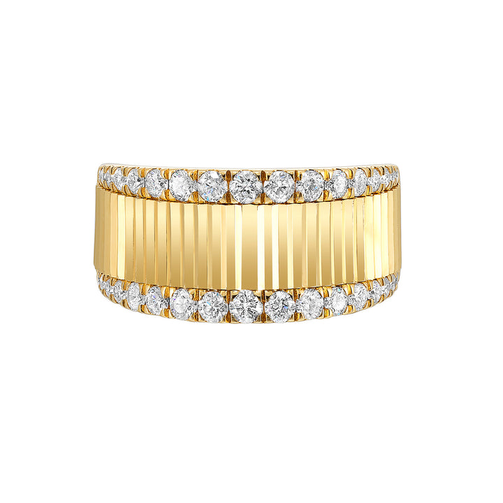 14Kt Yellow Gold Diamond 5/8Ctw Ring